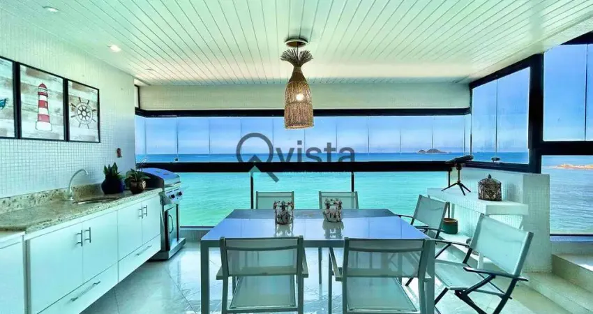 Apartamento vista mar à venda na pitangueiras no guarujá | qvista inteligência imobiliária guarujá