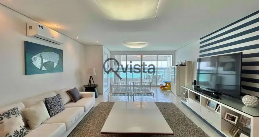 Apartamento vista mar à venda na pitangueiras no guarujá | qvista inteligência imobiliária guarujá