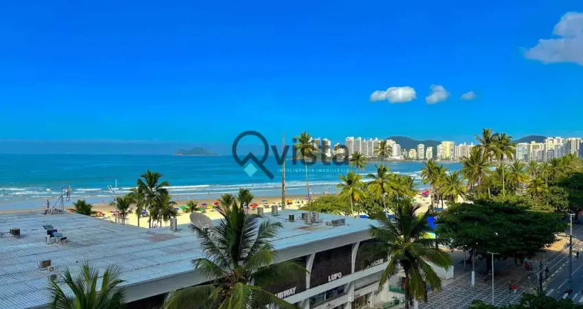 Apartamento Frente Praia 4 Quartos 3 Banheiros 2 vagas de carro  à Venda na Pitangueiras no Guarujá