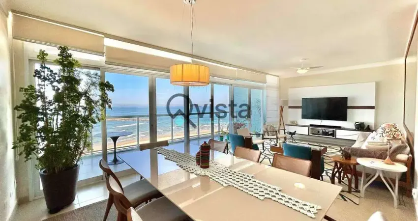 Apartamento vista mar à venda na pitangueiras no guarujá | qvista inteligência imobiliária guarujá