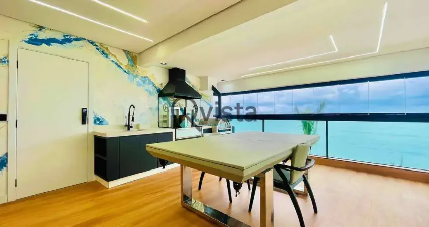 Apartamento reformado frente mar à venda na pitangueiras no guarujá | qvista inteligência imobiliár