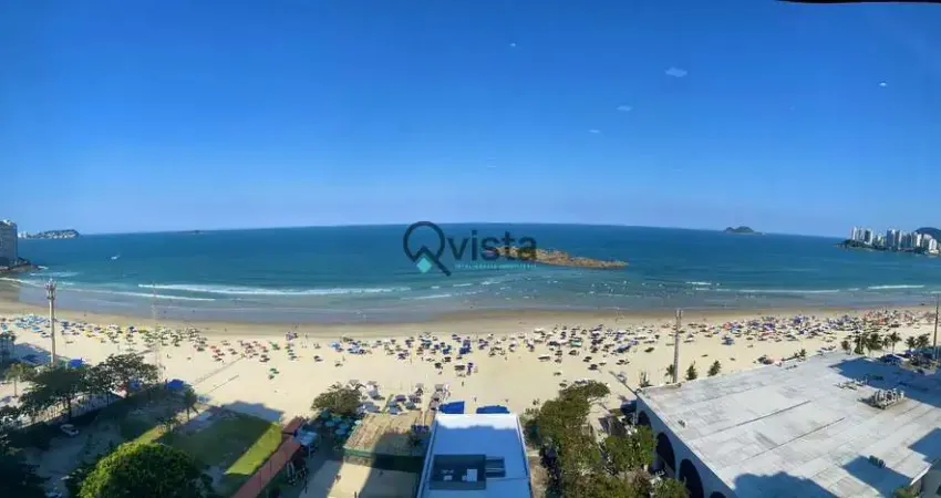 Apartamento frente ao mar à venda na pitangueiras no guarujá | qvista inteligência imobiliária guar