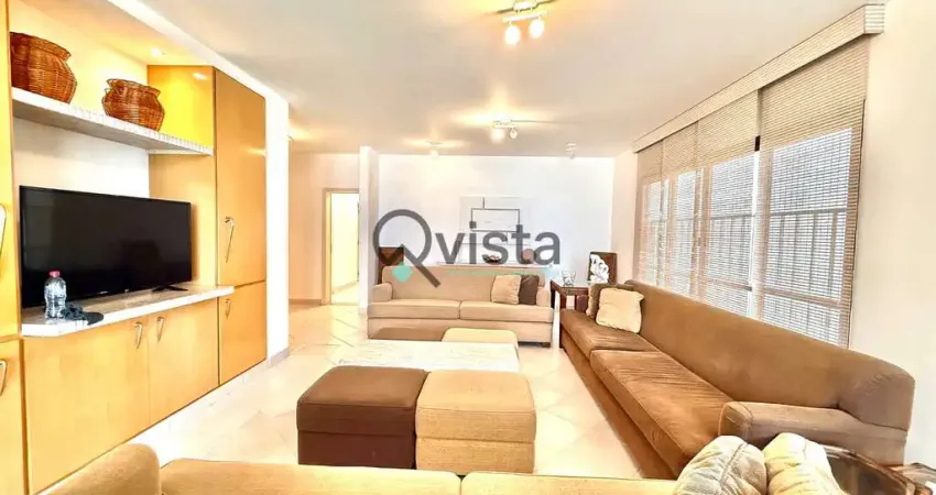 Apartamento a Beira Mar com 4 suites , lazer total , à venda, Pitangueiras, Guarujá, SP| QVista In