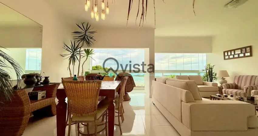 3 Suítes a Beira Mar, Piscina, academia e jogos à venda, Pitangueiras, Guarujá, SP|QVista Inteligê