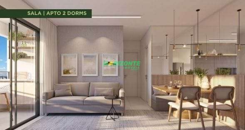 Apartamento com 2 dormitórios à venda, 54 m² - Jardim das Indústrias - São José dos Campos/SP
