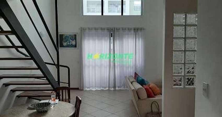 Flat com 1 dormitório para alugar, 55 m² por R$ 1.800,00/mês - Jardim Aquarius - São José dos Campo