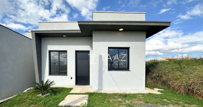 Casa com 2 dormitórios, sendo 1 suíte à venda, 56 m² por R$ 410.000,00 - Jardim das Araras - Indaiatuba/SP
