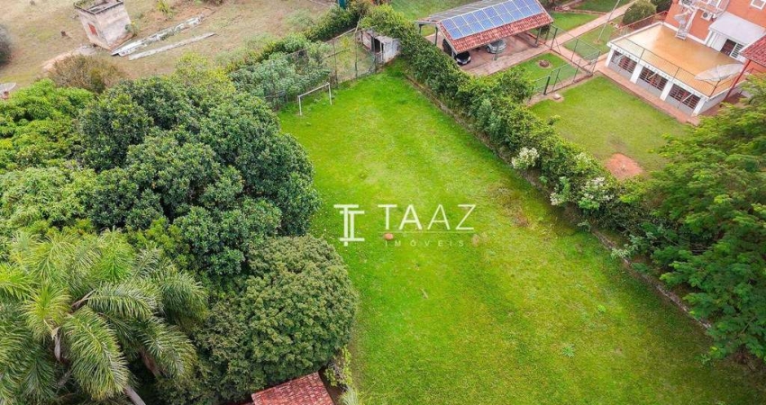 Chácara com 2 dormitórios à venda, 5000 m² por R$ 1.590.000,00 - Condomínio Terras de Itaici - Indaiatuba/SP