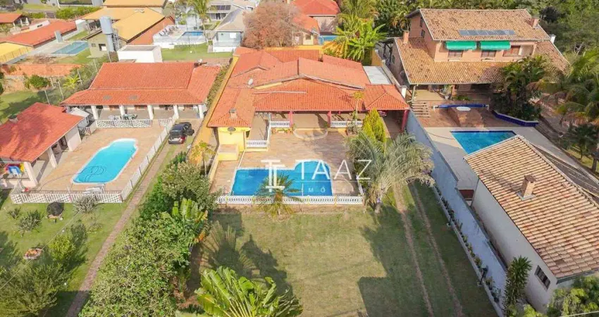 Chácara com 3 dormitórios à venda, 1000 m² por R$ 1.300.000,00 - Colinas do Mosteiro de Itaici - Indaiatuba/SP