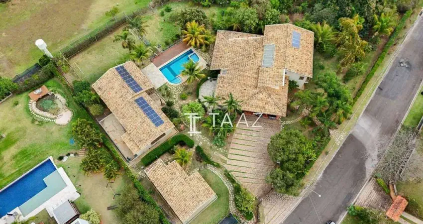 Chácara com 7 dormitórios à venda, 3980 m² por r$ 4.900.000,00 - vale das laranjeiras - indaiatuba/sp