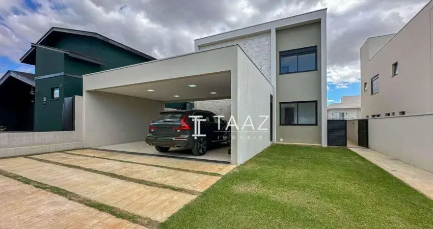 Sobrado com 3 suítes à venda, 200 m² por r$ 1.800.000,00 - condomínio alto de itaici - indaiatuba/sp