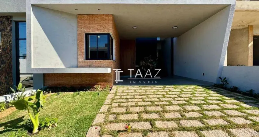 Casa com 3 dormitórios, sendo 1 suíte à venda, 142 m² por r$ 1.290.000,00 - park gran reserve - indaiatuba/sp