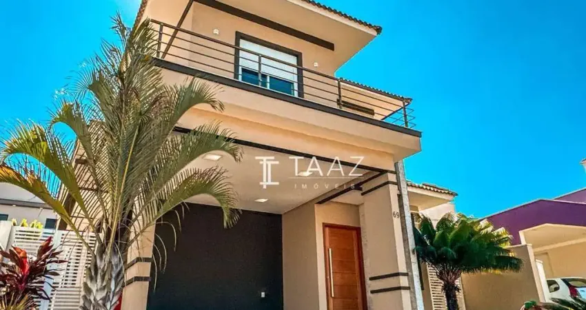 Sobrado com 3 dormitórios, sendo 1 suíte à venda, 254 m² por r$ 2.200.000,00 - residencial ibi aram ii - itupeva/sp