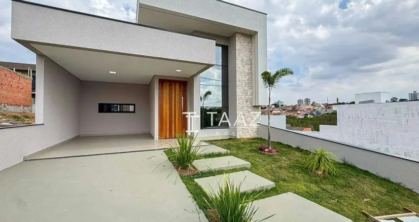 Casa com 3 dormitórios, sendo 1 suíte à venda, 139 m² por r$ 1.290.000,00 - condomínio jardim park vista real - indaiatuba/sp