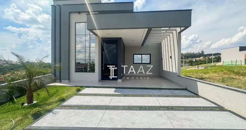 Casa com 2 dormitórios, sendo 1 suíte à venda, 120 m² por r$ 1.190.000,00 - condomínio jardim park vista real - indaiatuba/sp