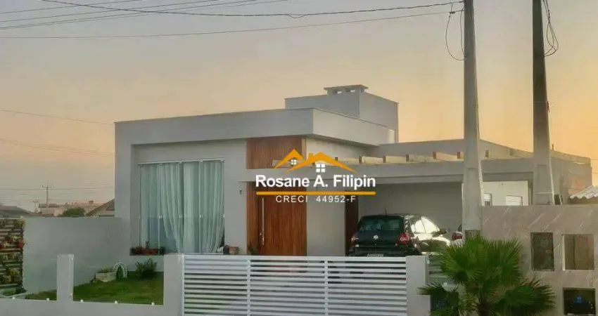 Casa com 3 dormitórios à venda, 144 m² - Golfinho - Balneário Arroio do Silva/SC