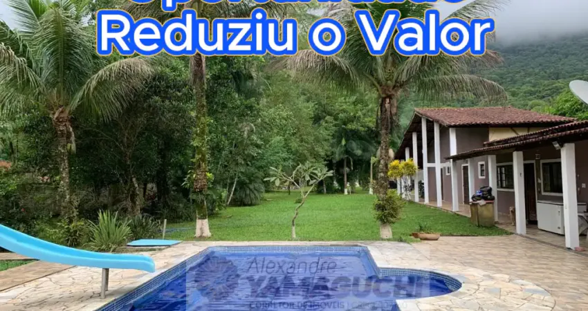Sitio em Iguape-SP de alto padrão, um resort particular, em frente a mata atlântica preservada.