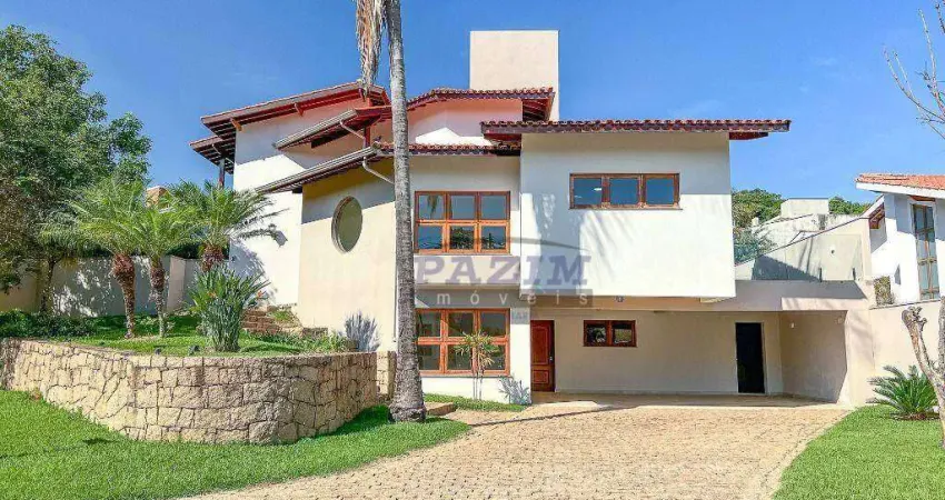 Casa com 4 dormitórios à venda, 480 m² por R$ 2.390.000,00 - Condomínio Estância Marambaia - Vinhedo/SP