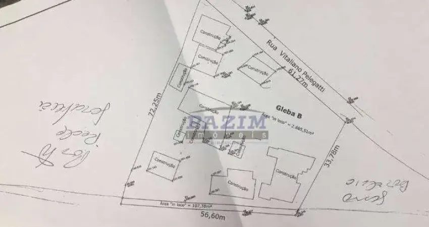 Terreno à venda, 2865 m² - Jardim Pacaembu - Valinhos/SP