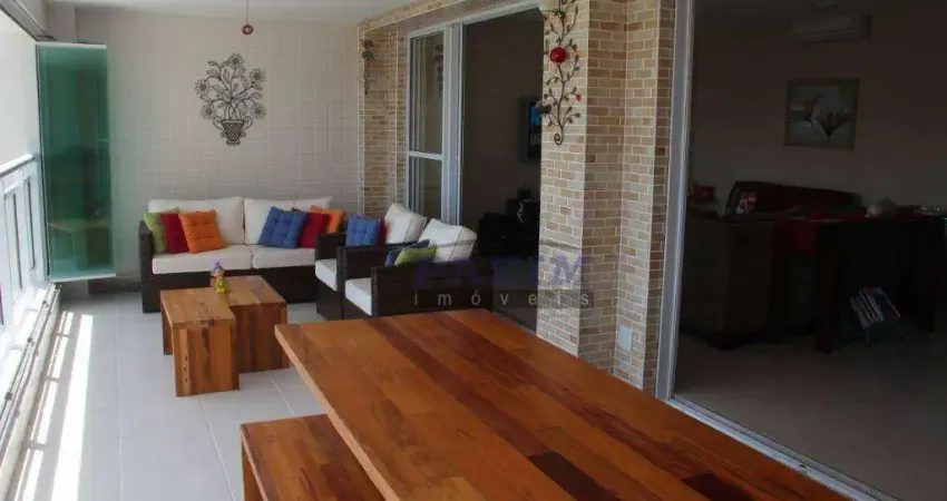 Apartamento com 3 dormitórios à venda, 159 m² - Enseada Guarujá - Guarujá/SP