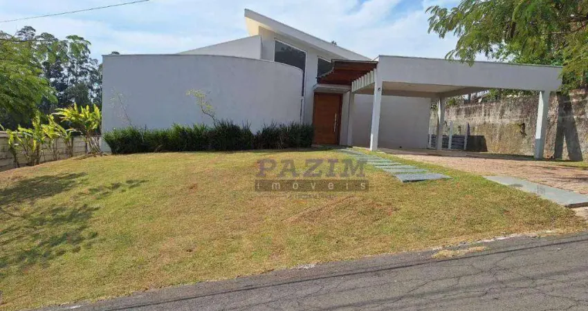 Casa com 3 dormitórios à venda, 284 m² - condomínio residencial terras de santa tereza - itupeva/sp