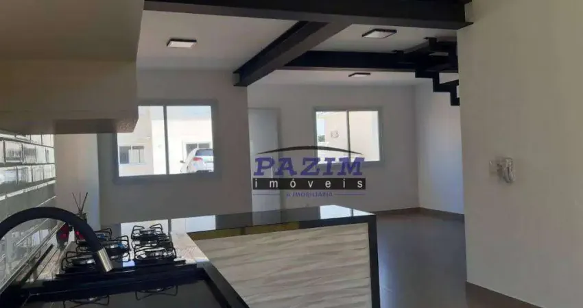 Casa com 3 dormitórios à venda, 99 m² - condomínio villaggio santorini - valinhos/sp