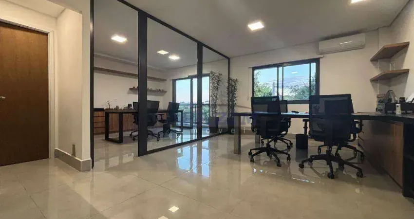 Sala para alugar, 51 m² por r$ 4.538,53/mês - vinhedo premium portal • flat • office • mall - vinhedo/sp