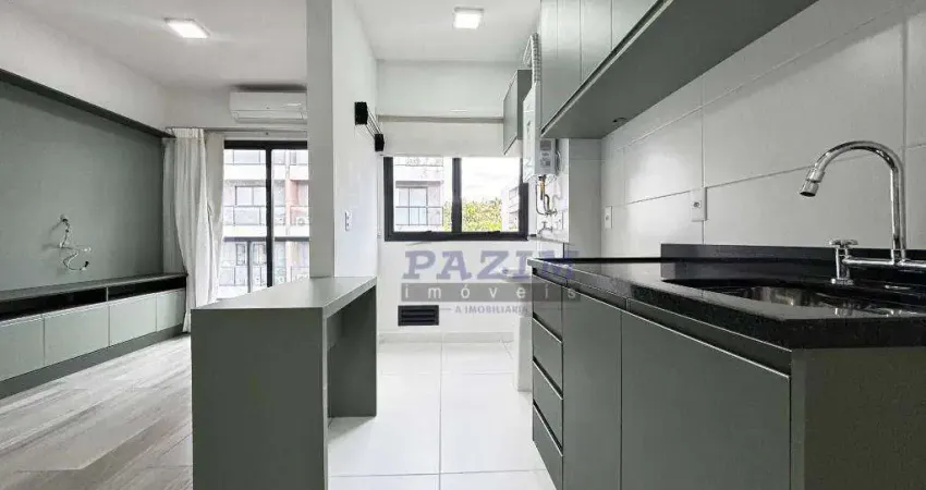 Flat com 1 dormitório para alugar, 41 m² por r$ 4.382,00/mês - vinhedo premium portal • flat • office • mall - vinhedo/sp