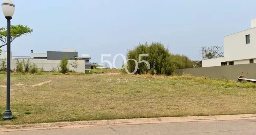 Lote à venda com ótima topografia e 829m2 de área total no condomínio Campos de Santo Antonio II em Itu.