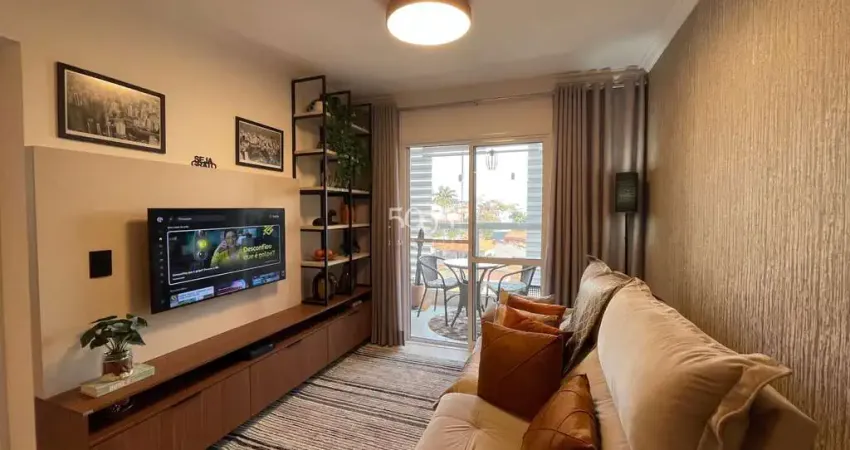 Apartamento semi-mobiliado à venda no edifício plaza são luiz residencial, 2 dorms, 66m² de área útil