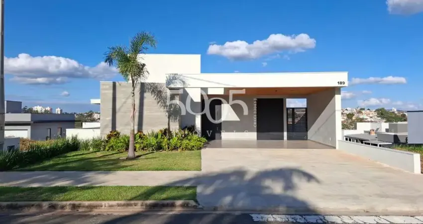 Casa nova à venda no Condomínio Reserva Central Parque em Salto, com 3 suítes e 158m² de área construída