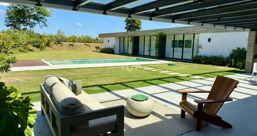 Casa à venda no condomínio terras de são josé ii com 2132m² de terreno, 5 suítes e localização privilegiada