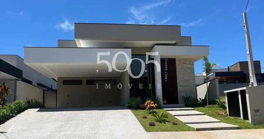 Casa térrea à venda no condomínio portal dos bandeirantes, com 231m² e 3 suítes