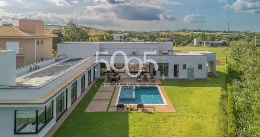 Casa à venda no condomínio fazenda alvorada, com 490m² e 5 suítes