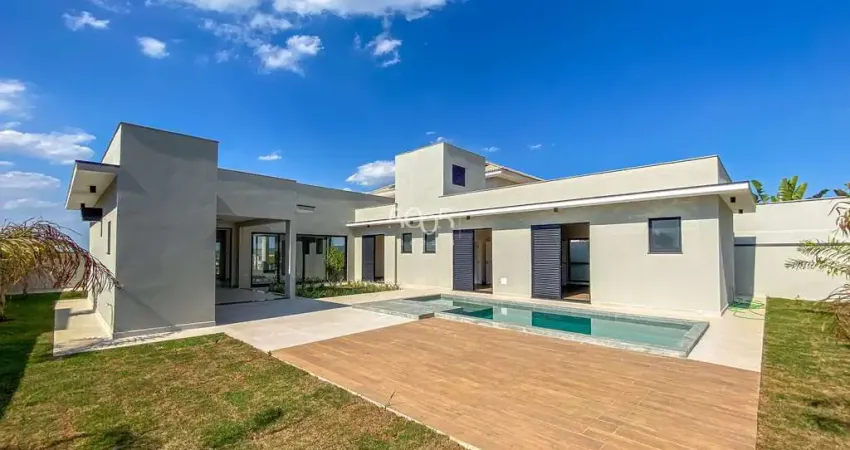 Casa à venda no condomínio campos de santo antônio ii com 375m² e 4 suítes
