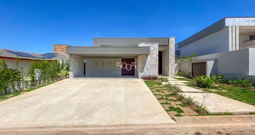 Casa térrea à venda no condomínio campos de santo antônio ii com 284m² e 3 suítes