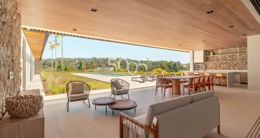 Casa térrea à venda no condomínio terras de são josé com 654m² e 5 suítes