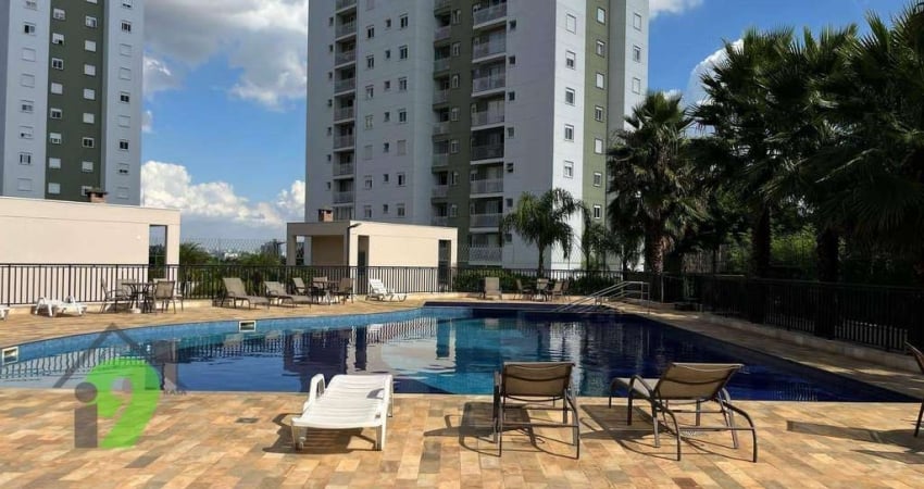 Apartamento com 2 dormitórios para alugar, 53 m² por R$ 2.830,00/mês - Engordadouro - Jundiaí/SP