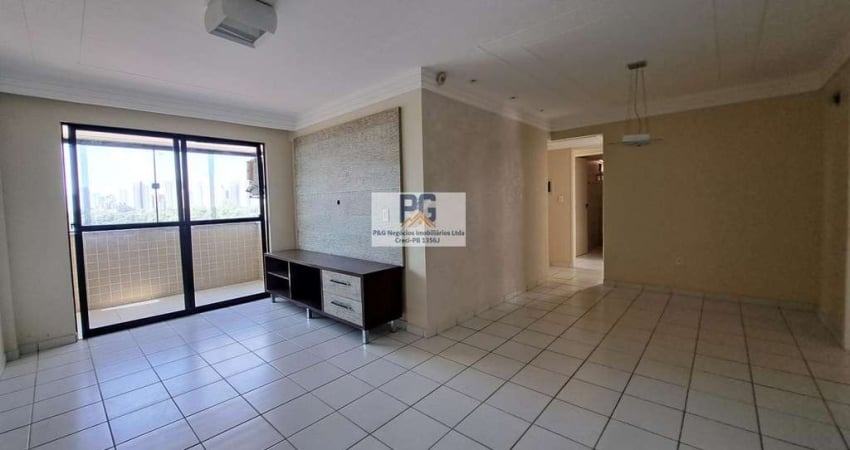 Apartamento para Venda em João Pessoa, Manaíra, 3 dormitórios, 1 suíte, 2 banheiros, 2 vagas