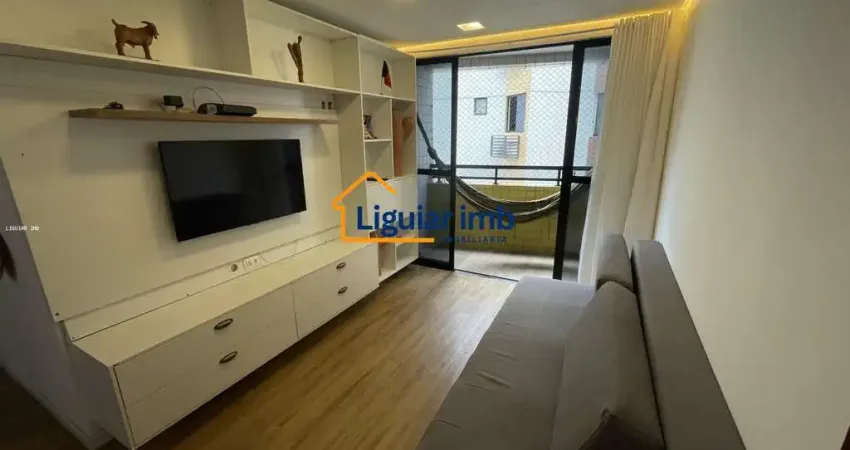 Cobertura para Locação em João Pessoa, Cabo Branco, 2 dormitórios, 1 suíte, 2 banheiros, 2 vagas