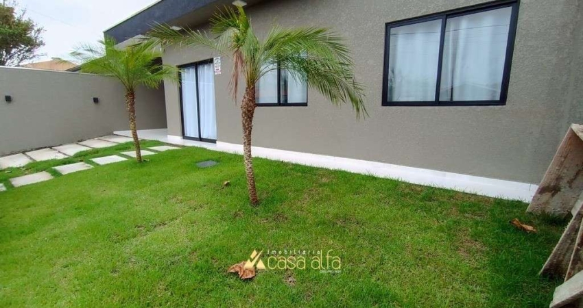 Casa 3 dormitorios com suíte em balneário beltrame