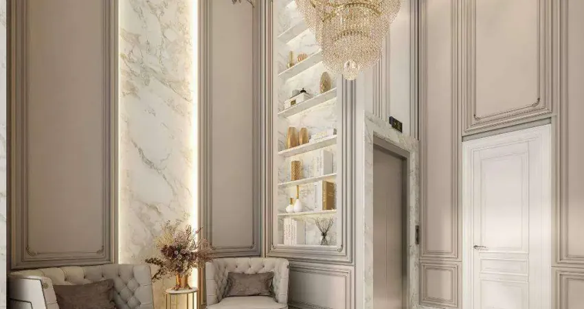 Palazzo royale duplex – amplitude e sofisticação em dois andare