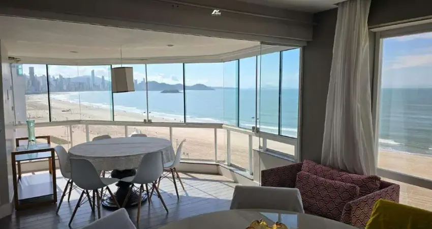 Apartamento de 3 suítes | frente mar em balneário camboriú - barra sul | financia e aceita permuta