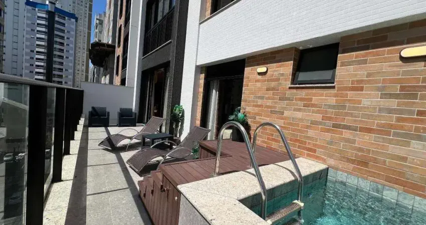 Apartamento com 4 quartos e piscina privativa, para venda em balneário camboriú-sc