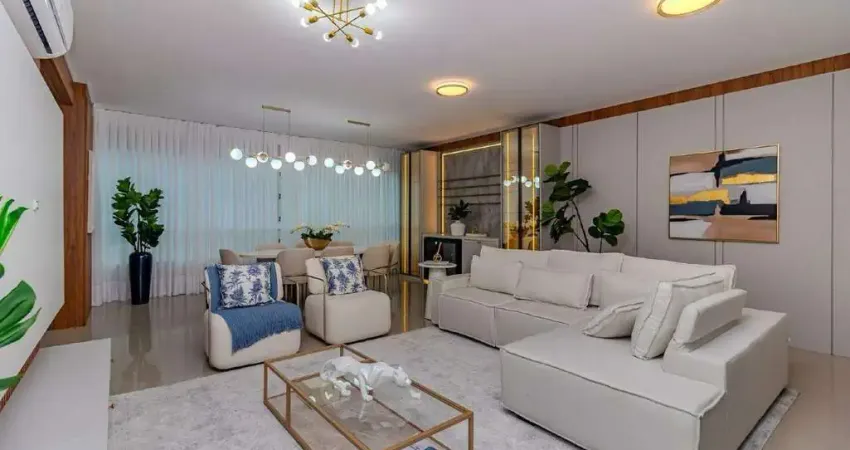 Apartamento 1 suíte + 2 demi-suíte com varanda gourmet, 2 vagas, balneário camboriú – centro (financia/permuta)