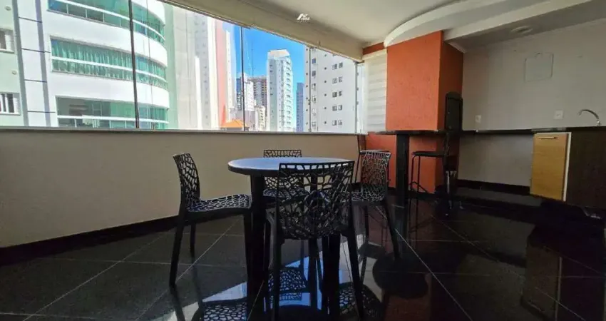 Apartamento 3 quartos (1 suíte) no centro de balneário camboriú – 104 m² mobiliado, 1 vaga