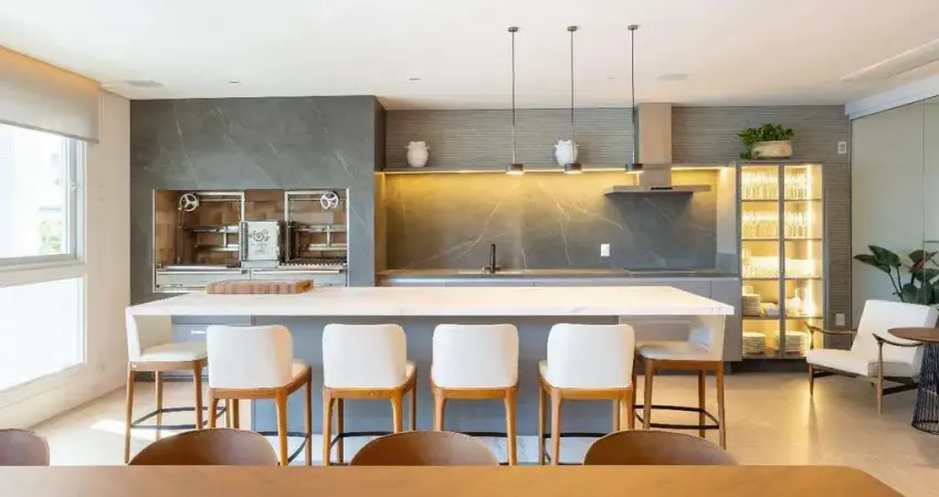 Apartamento de alto padrão com 3 suítes, varanda gourmet e lazer completo