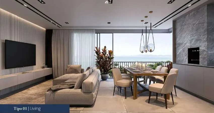 Excelente apartamento com 3 suítes e alto padrão de acabamento