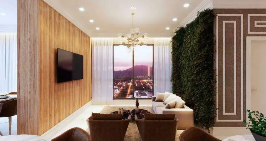 Apartamento 1 Dormitório com Varanda, Churrasqueira e Lazer Completo