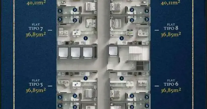 Apartamento com 1 quarto à venda na Rua Izidoro Bernardino Batista, Balneário Perequê, Porto Belo